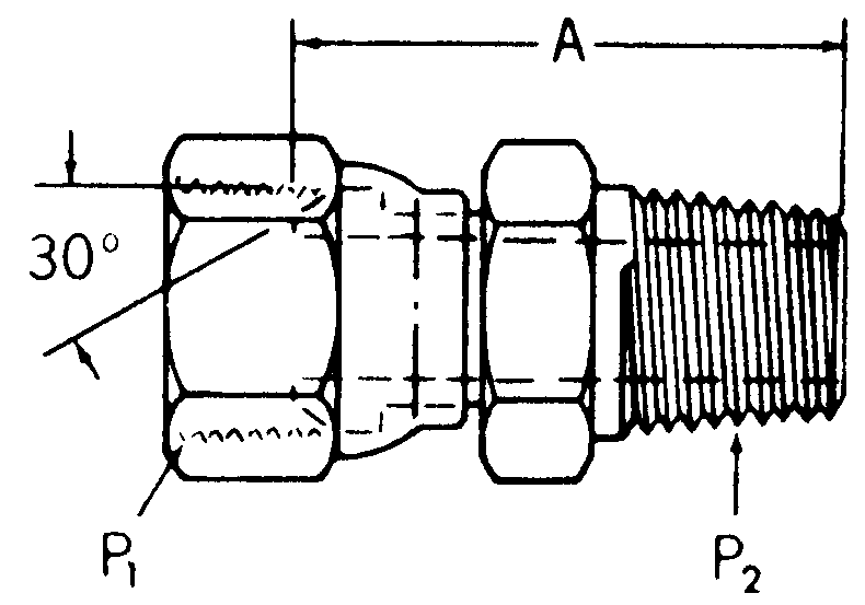 Steel Female To Male NPT Adapters 139 Hydraulic Supply Co.