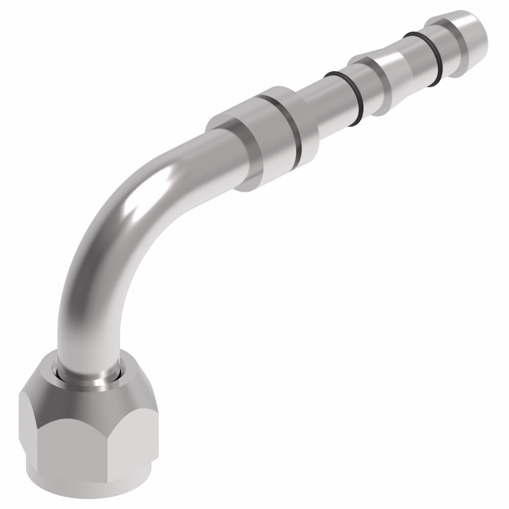 Aeroquip EZCLIP FemaleORing 90 FJ3288030806S Hydraulic Supply Co.