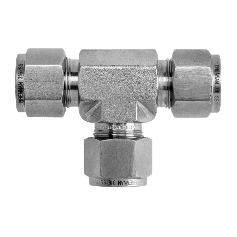 BRENNAN INST. UNION TEE S/S 5/8IN N2603101010SS Hydraulic Supply Co.