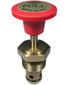 MPV1-10 Series 2-Way, 2-Position Pull-To-Open Manual Catridge Valves, Up To 3000 PSI & 12 GPM