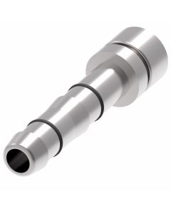 E-Z Clip Series Aluminum Lifesaver Kit, 0.39 Inch Tube OD, -06 Hose, Straight