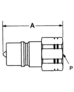 FD42 Series, Pioneer 4000 Interchange Quick Disconnects, Male Half, Female NPT