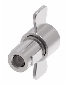 5100 Series Low Spill Connect Under Pressure Quick Disconnect, Female Half, -16 Coupling, 1-11-1/2 Female Pipe