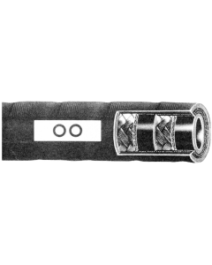 Double Wire Braid SAE 100R2AT Hose