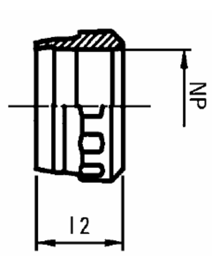 Steel Metric Flareless Profile Rings