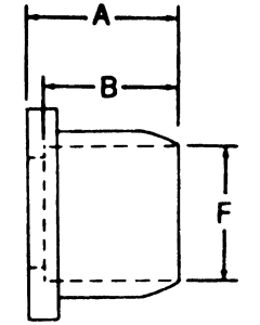 Steel O-Ring Face Seal Shoulders, Internal Braze