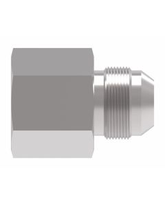 Steel Adapter, 0.63 Braze Port To  Male O-Ring Face Seal, Straight