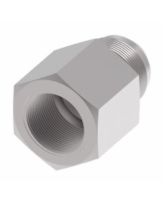 7000 Series Ermeto Steel Flareless Fitting, 0.50 Inch Tube OD To 1/2-14 Male NPT, Straight