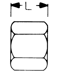 Brass Adapters, Female NPT Cap