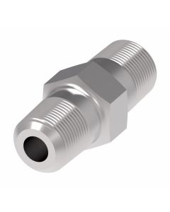 Steel Adapter, 2-11-1/2 Male NPT To 2-11-1/2 Male NPT, Straight