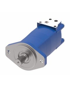 4000 Series Geroler Motor, 29.80 cu in/rev, 2 Bolt SAE A Mounting Flange, 14T 12/24 DP Spline Shaft, 7/8-14 St. Thd. O-Ring Ports, Compact Series