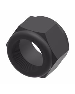 Steel JIC 37 deg Flare Cap, 1-5/8-12 Thread