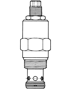 RV3-16 Series Direct-Acting Relief Cartridge Valves, Up To 5000 PSI & 80 GPM