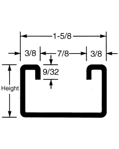 Base Channel For Pipe & Tubing Support Clamps