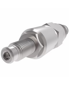 RV5-10 Series Pilot-Operated Spool Type Relief Cartridge Valve, 500-5000 PSI Screw Adjustment