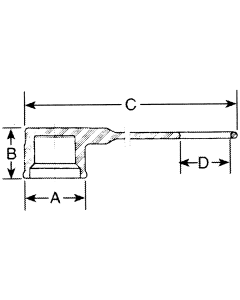 FF Series Flush Face Hydraulic Tool Quick Disconnects Dust Caps, Male Half
