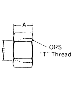 Steel Adapters, Braze Tube To Female O-Ring Face Seal Nuts