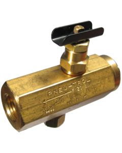 Inline Flow Control Valves, For Hydraulic (Up To 12 GPM) & Pneumatic Service