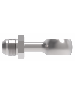 Steel Brake System Adapter, -04 Male JIC 37 deg Flare To 10mm Metric Banjo, Straight