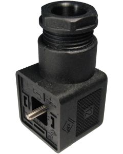 5000 Series DIN 43650 / ISO 4400 Solenoid Connectors, Strain Relief Style