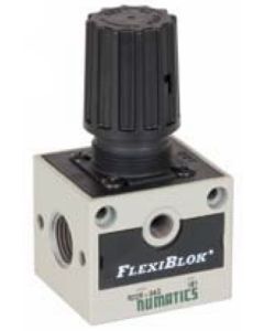 FlexiBlok Series Air Line Regulators, Up To 325 SCFM at 250 PSI