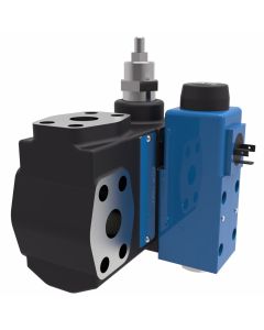 C-175 Series Panel Mount Direct-Acting Relief Valve, 1500-3000 PSI Adjustment Range