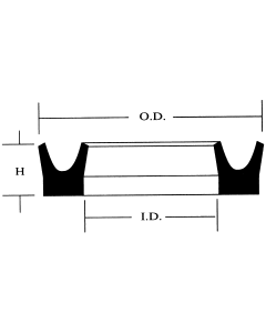 Homogeneous Buna-N U-Seals