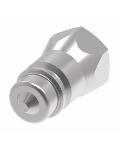 FD72 Series Connect Under Pressure Hydraulic Farm Quick Disconnect, Male Half, -10 Coupling, 1/2-14 Female NPT