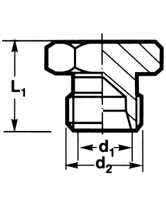 Steel Metric Flareless Tube Plugs