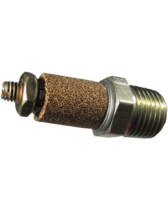 Porous Metal Mufflers with Adjustable Speed Control