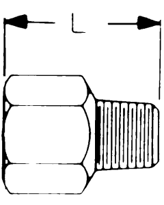 Brass Adapters, Female NPT To Male NPT, Straight