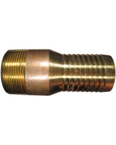 Brass Medium Shank Combination Nipples, Male NPT