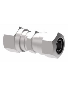 Brass DOT Approved Air Brake Tube Fitting, 0.63 Inch Tube OD Union