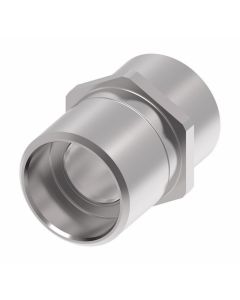 5100 Series Low Spill Connect Under Pressure Quick Disconnect, Male Half, -24 Coupling, 1-1/2-11-1/2 Female Pipe
