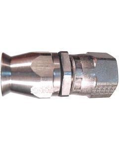 Plated Steel, Brass Nipple Fittings For Teflon Racing Hose, Female JIC 37 deg Flare Swivel