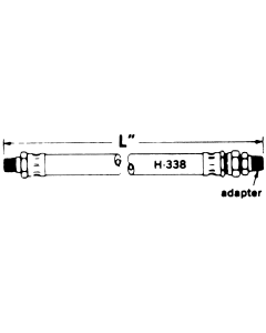 Air Brake Air Chamber Hose Assemblies, Up To 225 PSI