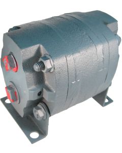 2-Section Geared Flow Dividers With Differential Pressure Relief Valves, Up To 1500 PSI Inlet & 3500 RPM
