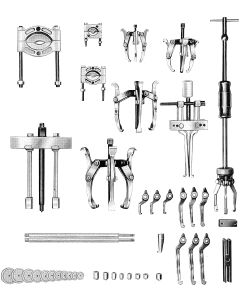 10 Ton Manual Puller Set