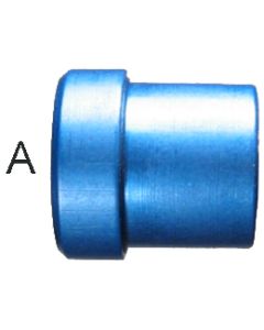 Blue Anodized Aluminum (AN 819) JIC 37 deg Flare Sleeves