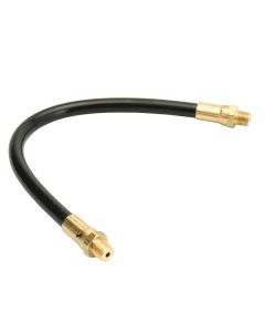 Grease Gun Extension Hose, Thermoplastic, 12 Inch Long, Up To 6000.00