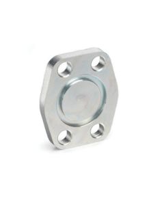 SAE 4-Bolt Flange Steel Adapter, 1.50 Inch Code 62 Flange Shipping Plate