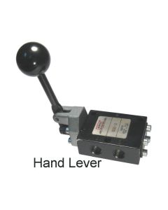 50 Series Manually Operated Pneumatic Valve, 3-way 2-position, Manual Return, 1/8 NPT (Side) Ports, 16 Flow Rating