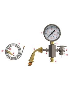 Accumulators Charge/Gauge Assembly Kit