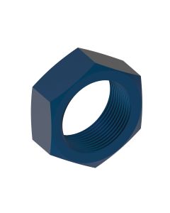 Blue Anodized Aluminum Locknut (AN 924), -08 Size