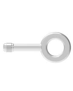 Steel Brake System Adapter, -03 Male JIC 37 deg Flare To 7/16 Inch Banjo, Straight