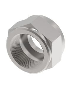 Blue Anodized Aluminum Tube Fitting (AN 818), -04 JIC 37 deg Flare Nut