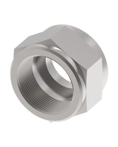 Blue Anodized Aluminum Tube Fitting (AN 818), -08 JIC 37 deg Flare Nut