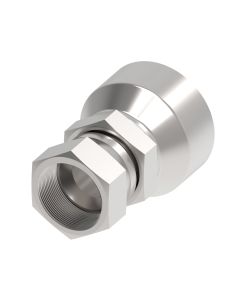 Danfoss / Eaton Aeroquip FJ3901-1212S FTGS(P) REFRIG SAE 37 CS Steel and HNBR Compatible Hose ID 1 1/16 - 12 IN Female