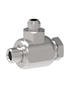 FS65 Series Standard Duty Balanced Pressure Swivel Joint, 3/4-14 NPSM Female Pipe Swivel Casing Thread To 3/4-14 Male Pipe Sleeve Thread
