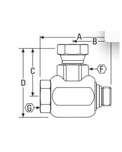 DANFOSS / EATON SWIVEL JOINT